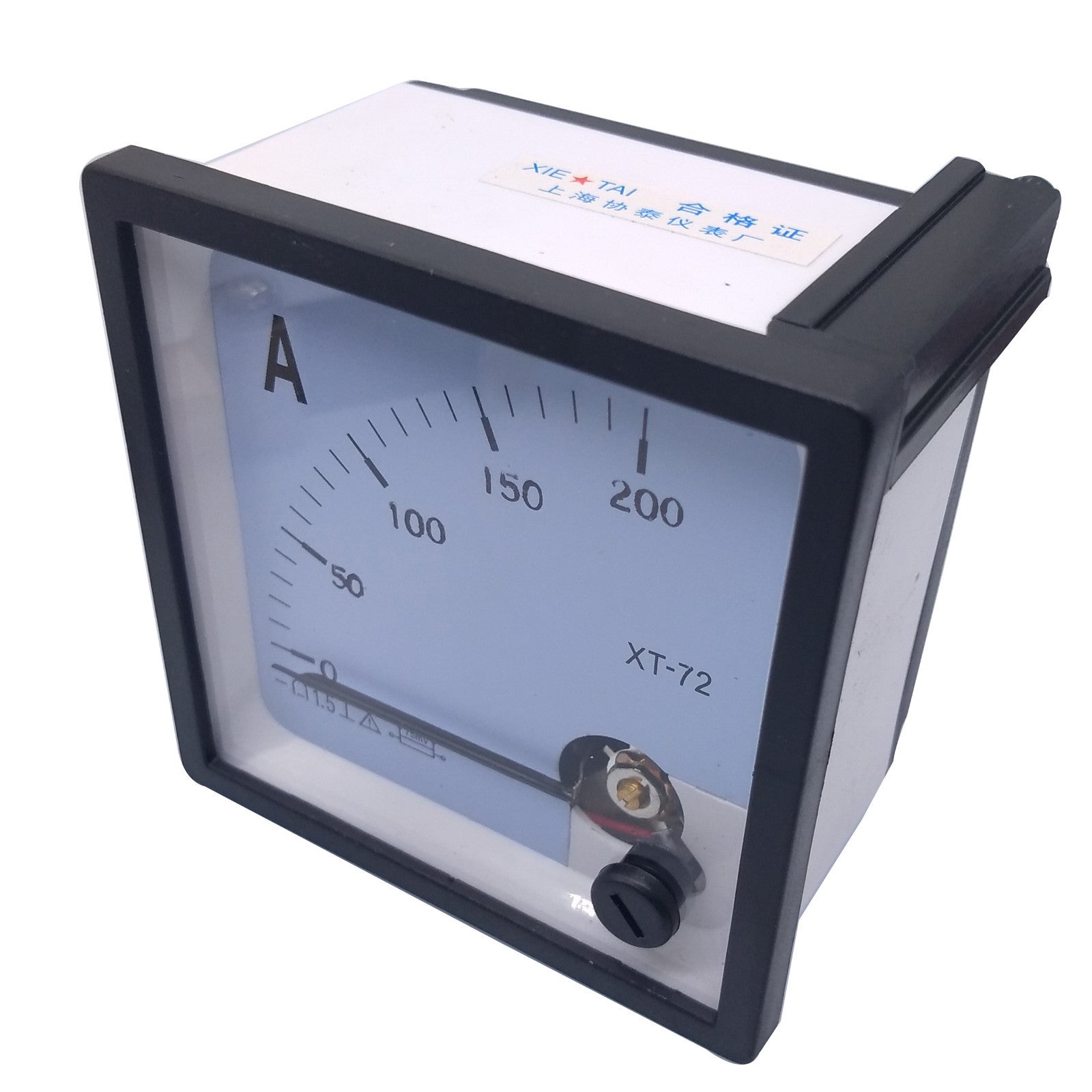 US Stock DC 0 ~ 200A Analog AMP Current Needle Panel Meter Ammeter XT-72 & Shunt