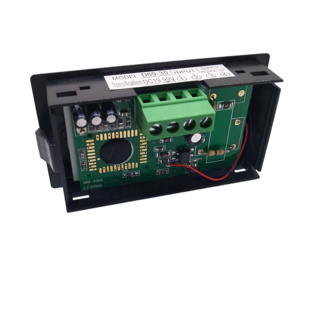 AU Stock  DC 0-199.9V 200V Blue LCD Digital Volt Voltage Panel Meter Voltmeter
