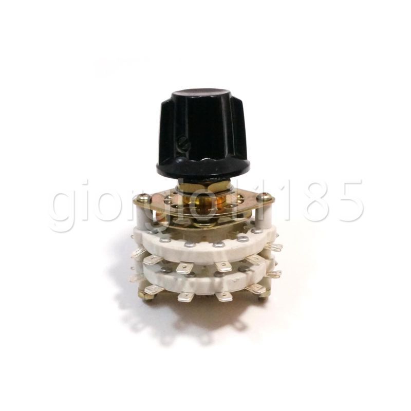 AU Stock 4 Pole 5 Position Throw 4P-5T Ceramic Rotary Switch For RF Power