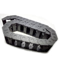 US Stock 1M 1000mm Black Long Nylon Cable Drag Chain Wire Carrier 25 x 57mm