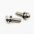 5pcs M8 x 12mm 304 Hexagon Hex Socket Button Head Screw Bolt with Washer Gasket