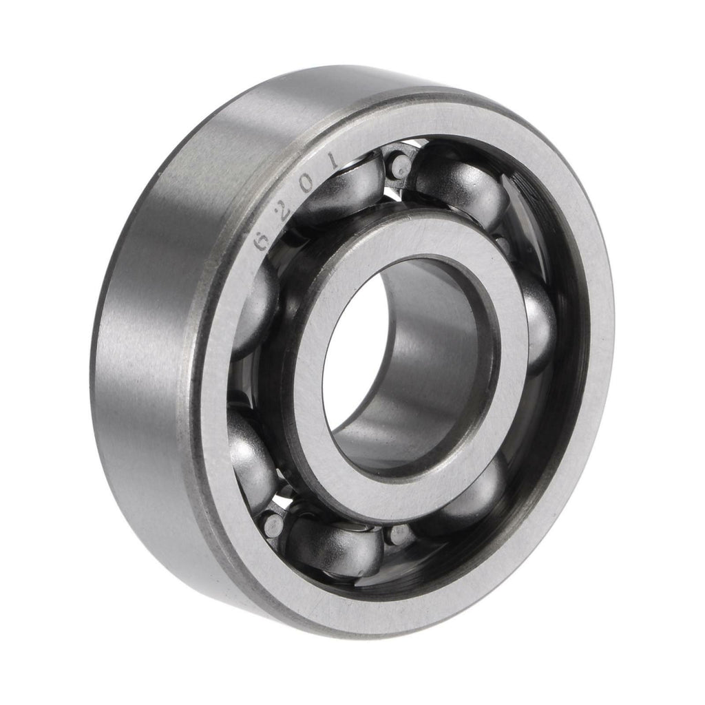 6201 Deep Groove Ball Bearings 12x32x10mm CN Open Type Chrome Steel