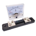 US Stock Analog Panel AMP Current Ammeter Meter Gauge 85C1 0-30A DC & Shunt