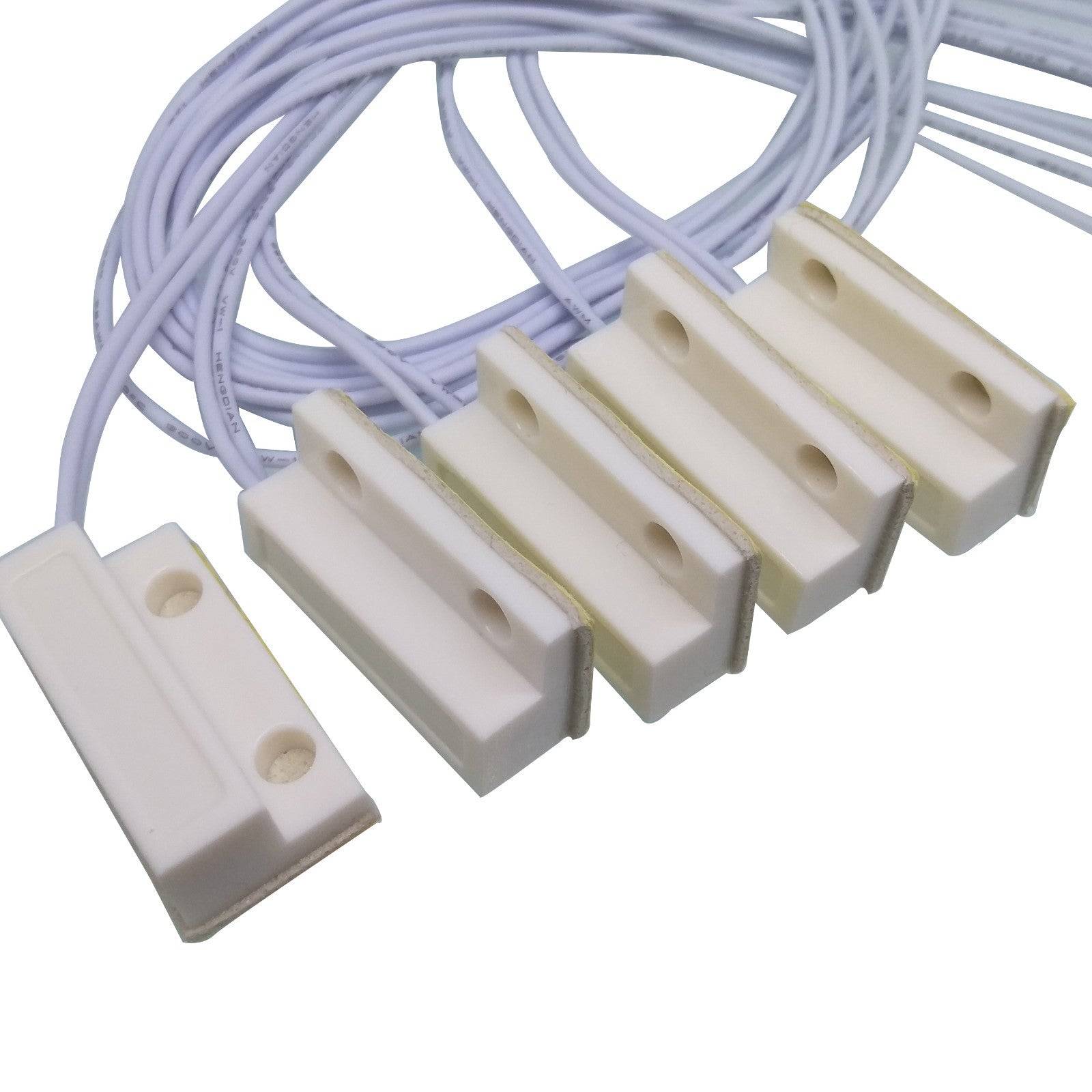 US Stock 5 Set NC Door Or Window Contact Magnetic Reed Switch Alarm