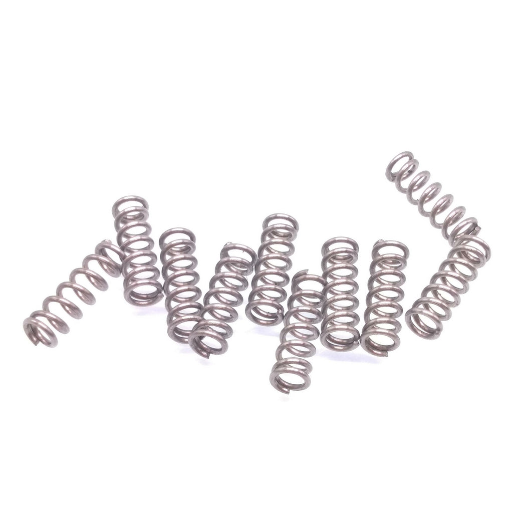 10pcs 0.8mm x 5mm x 15mm Stainless Steel Compression Spring Pressure Spring