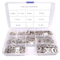 1240pcs Stainless Steel Flat Washers Assortment Kit US Stock