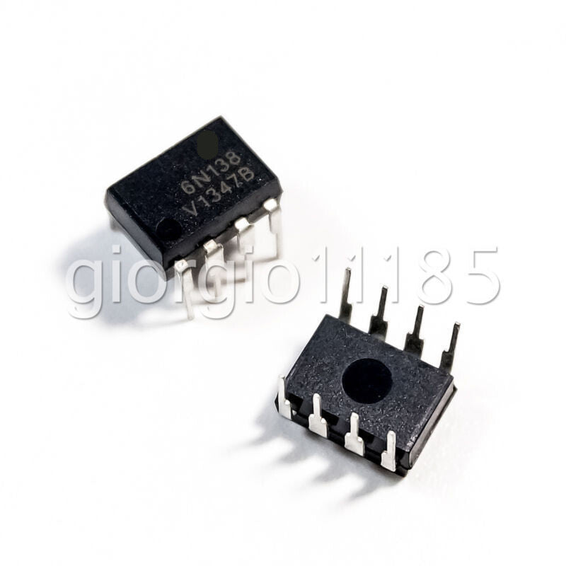 US Stock 5pcs 6N138 DIP-8 High Speed OPIC Photocoupler New