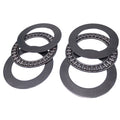 US Stock 2pc AXK4060 Thrust Needle Roller Bearing With Two Washers 40 x 60 x 3mm