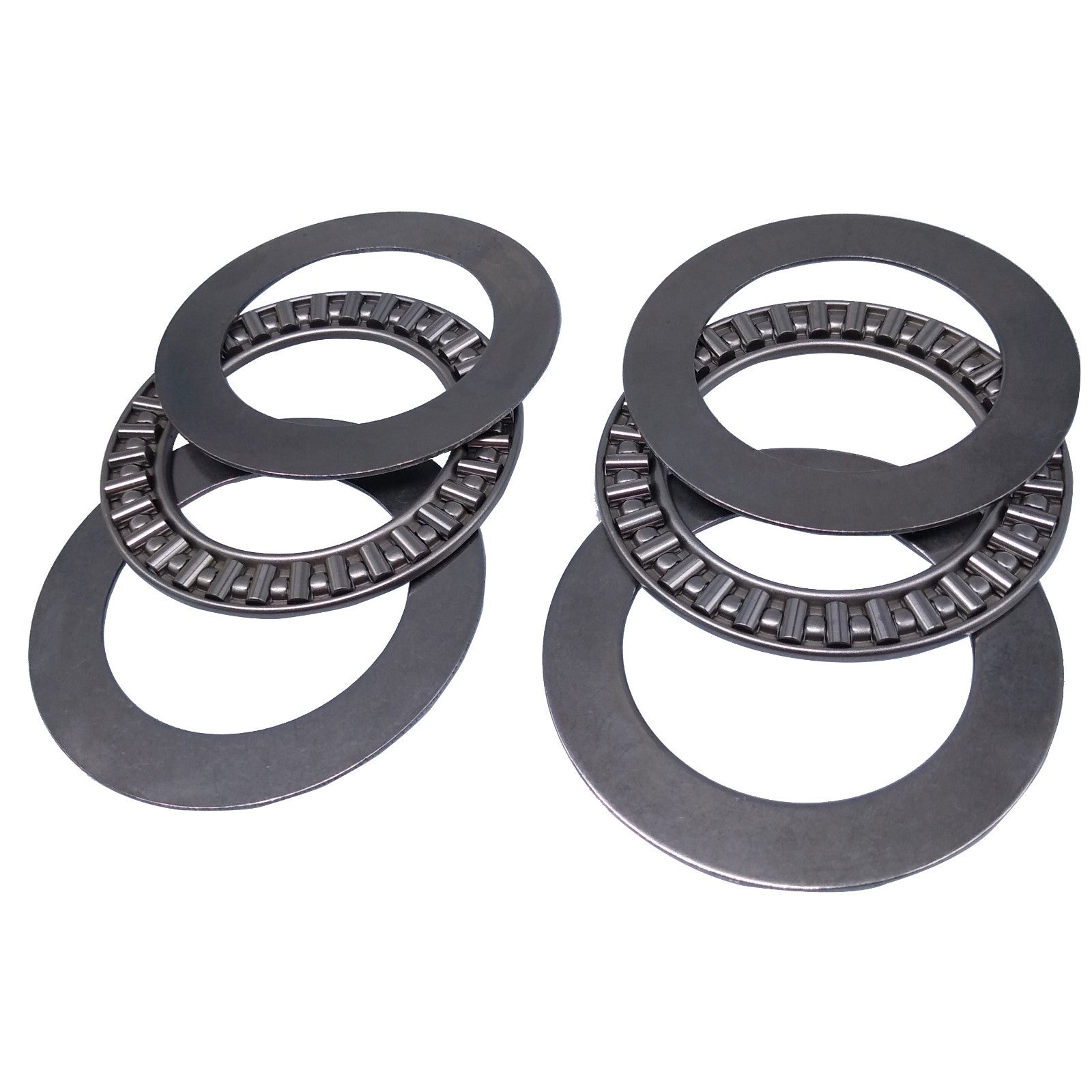 US Stock 2pc AXK4060 Thrust Needle Roller Bearing With Two Washers 40 x 60 x 3mm