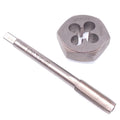 US Stock HSS M7 x 0.75mm Tap & 7x0.75mm Hexagon Die Metric Thread Right Hand Set