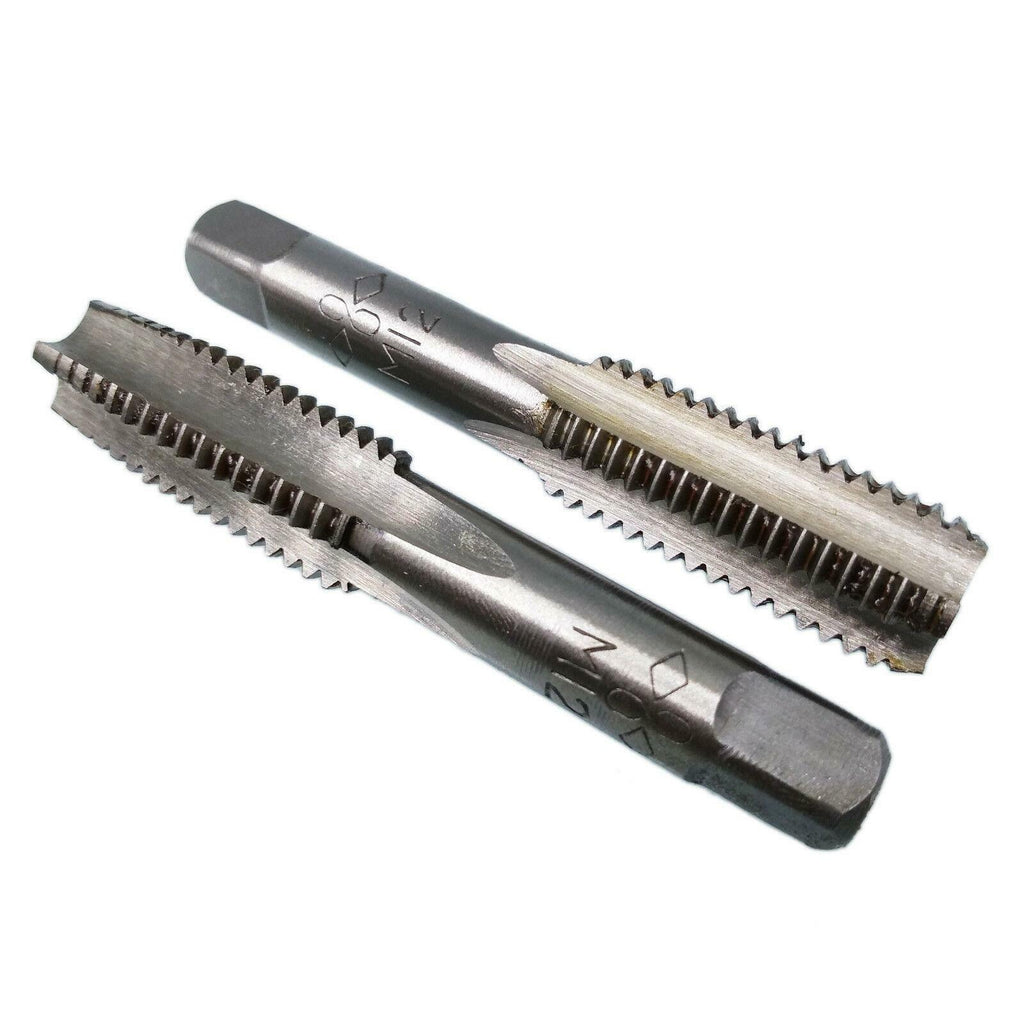 HSS M12 x 1.75mm Taper & Plug Tap & M12 x 1.75mm Die Metric Thread Right Hand