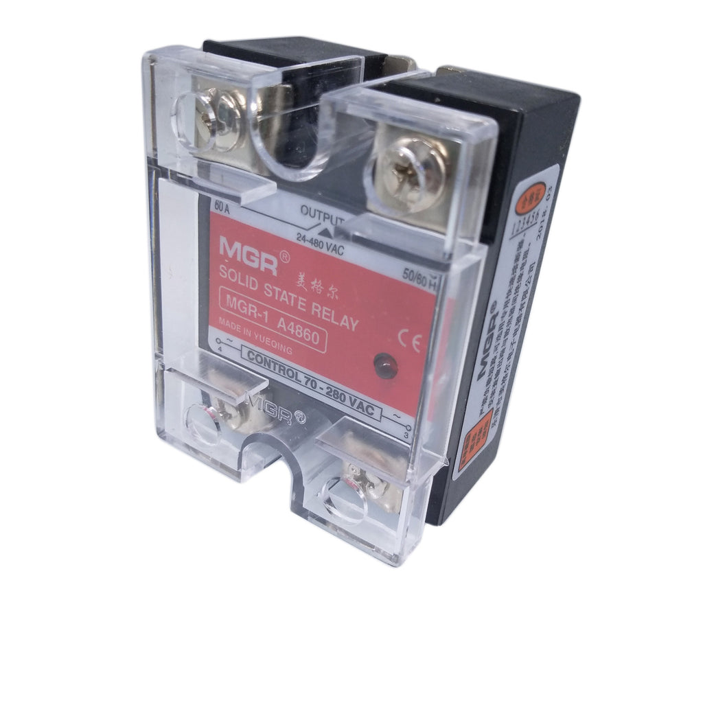 AU Stock H60A Solid State Relay SSR AC-AC Input 70-280V AC Load 24-480V AC A4860