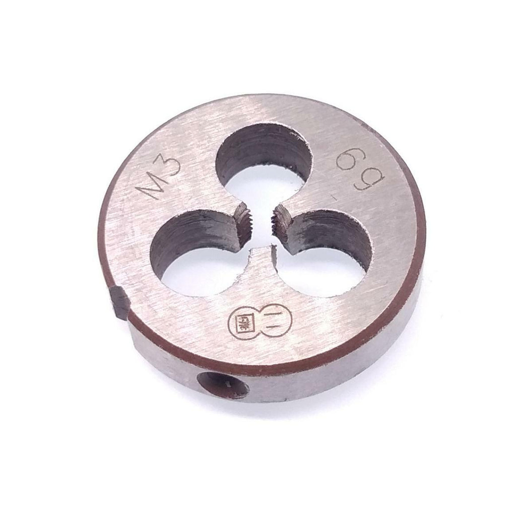 HSS M3 x 0.5mm Taper & Plug Tap & M3 x 0.5mm Die Metric Thread Right Hand