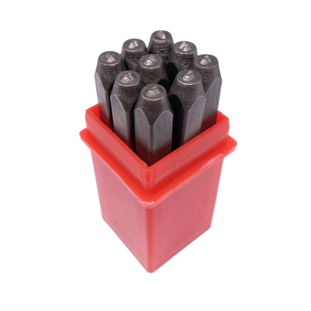 US Stock 36pcs 1/16" 1.5mm Letter & Number Stamp Punch Set Hardened Steel Metal