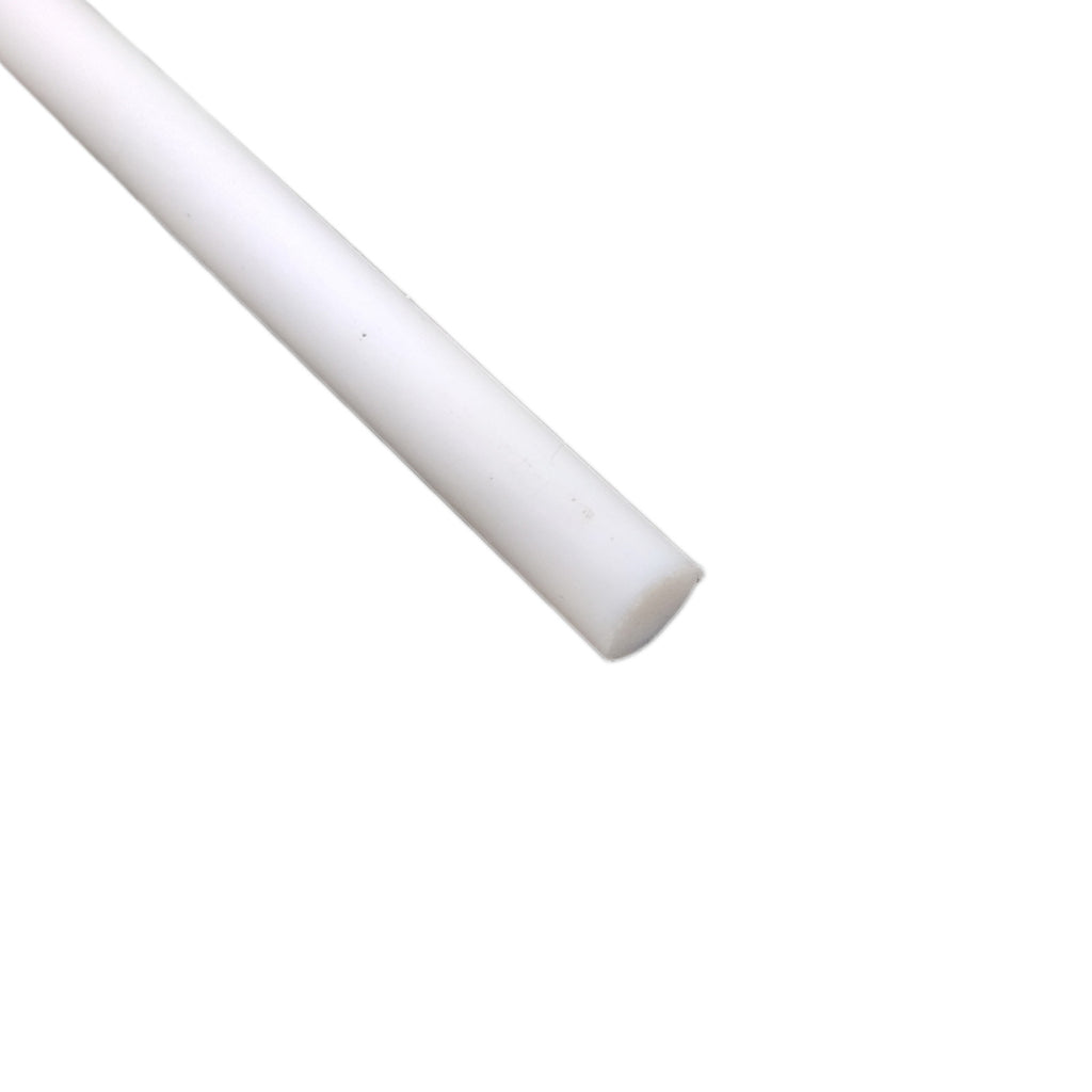 AU Stock 5pcs Dia 0.23622" (6mm) Length 4" (100mm) PTFE Round Rod Bar