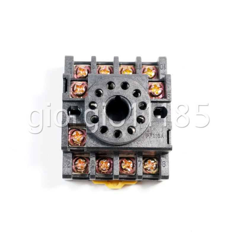 US Stock 5x Relay Socket PF113A 11PIN Octal Base For MK-3P JTX-3C H3CR-A JQX-10F