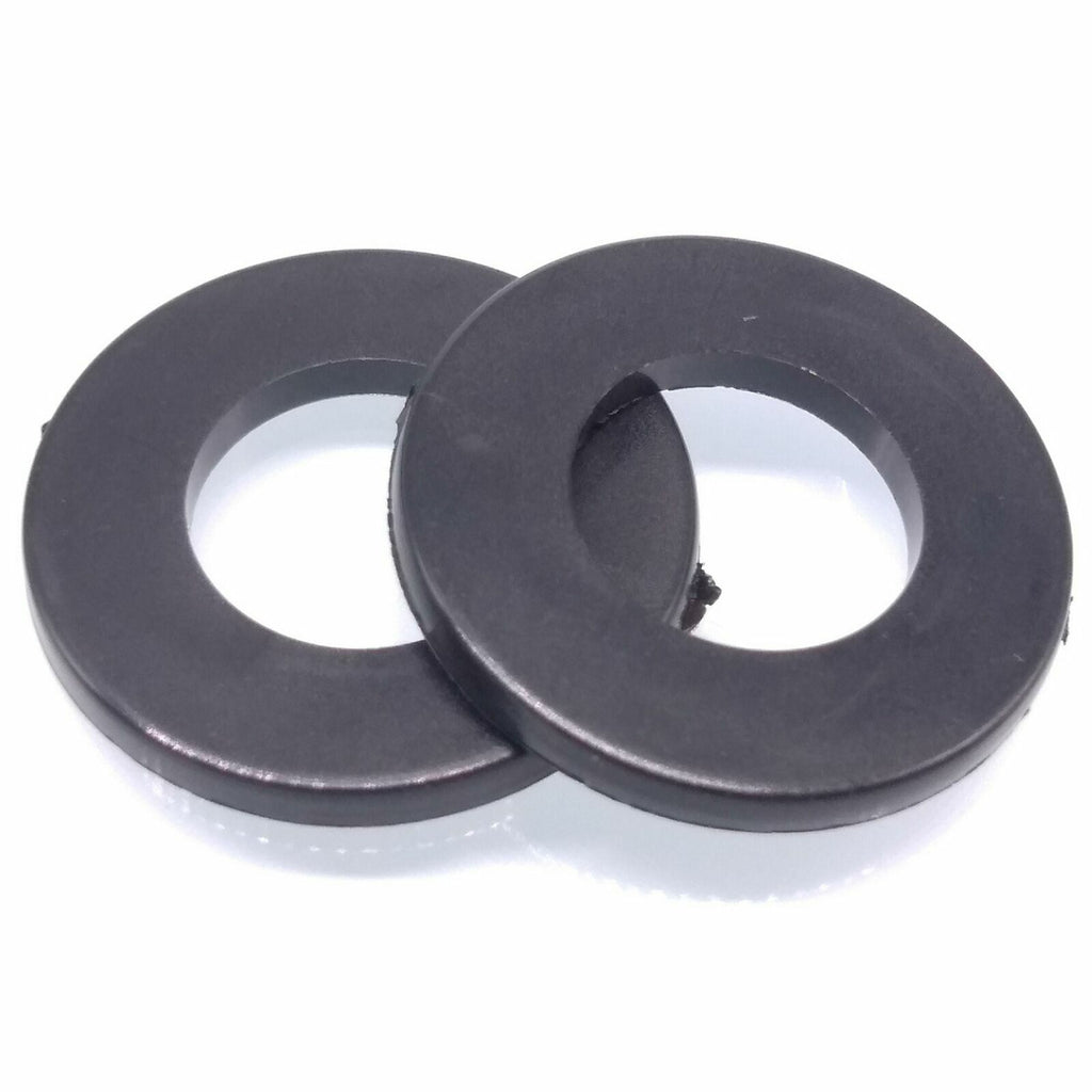 1000pcs Black Plastic Nylon Flat Spacer Washer Insulation Gasket M10 x 20 x 2mm