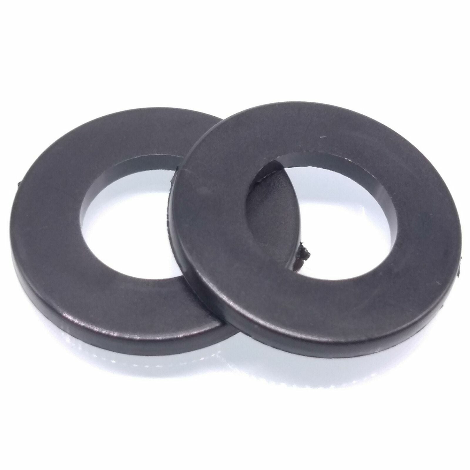 1000pcs Black Plastic Nylon Flat Spacer Washer Insulation Gasket M10 x 20 x 2mm