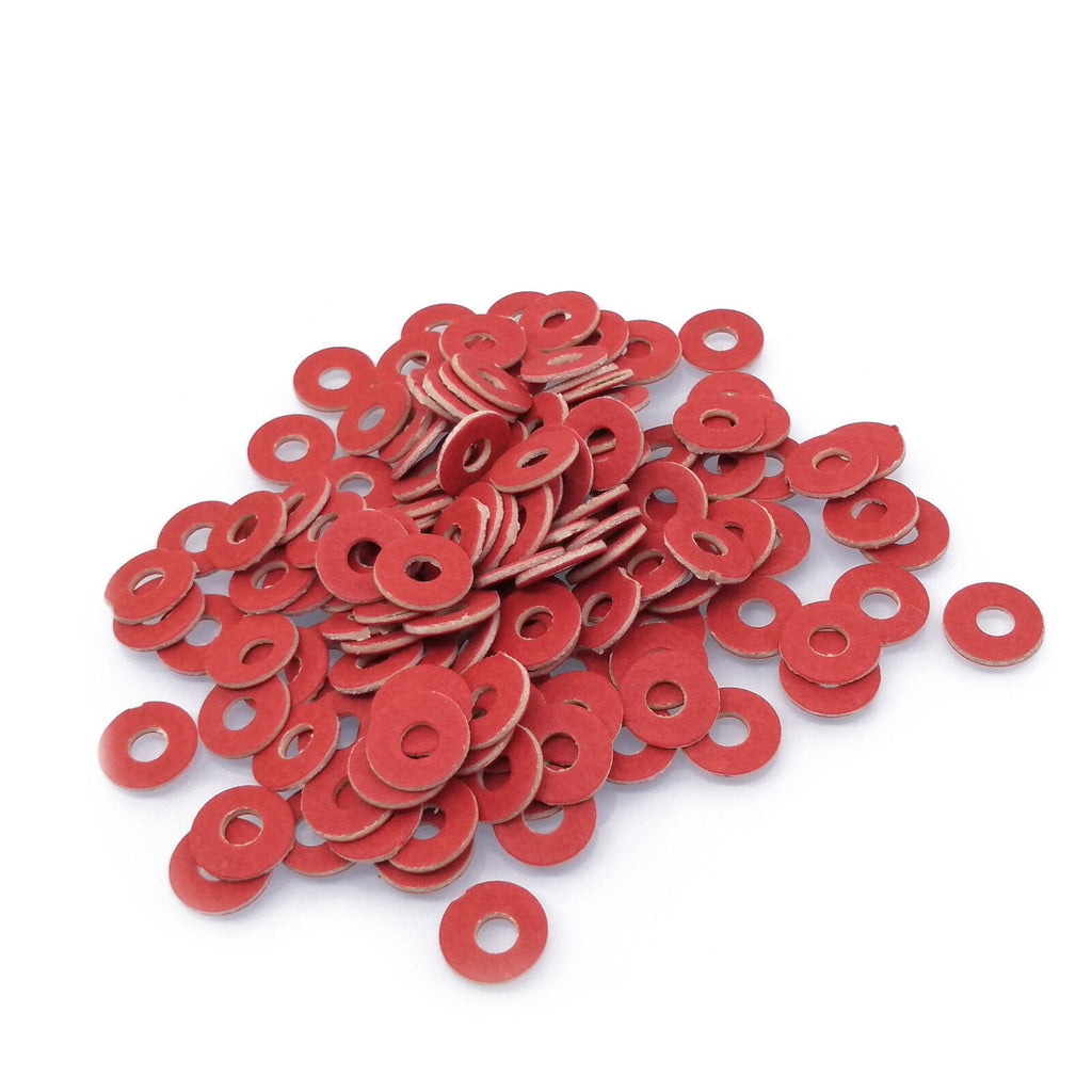 AU Stock  200pc Motherboard Insulating Fiber Washer For M3 6/32 Kadee 208 Washer