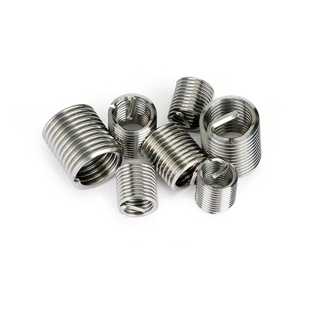 US Stock 50pcs M4 x 0.7 x 1D Thread Insert 304SS Wire Insert Thread Repair