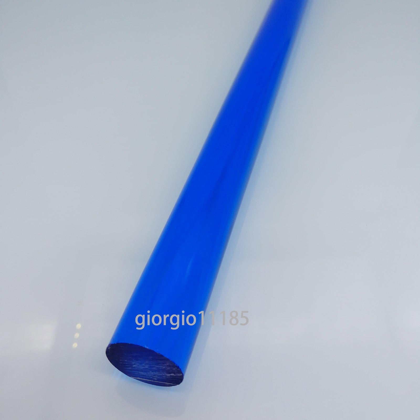 US Stock 3pcs 15mm ±10% Dia. 13” Long Blue Acrylic PMMA Plastic Rod