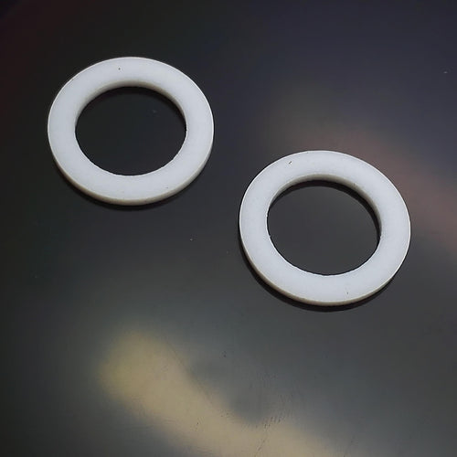 10pcs New Polytetrafluoroethylene PTFE Washer Gasket 3/4" 24mm x 16mm x 2mm
