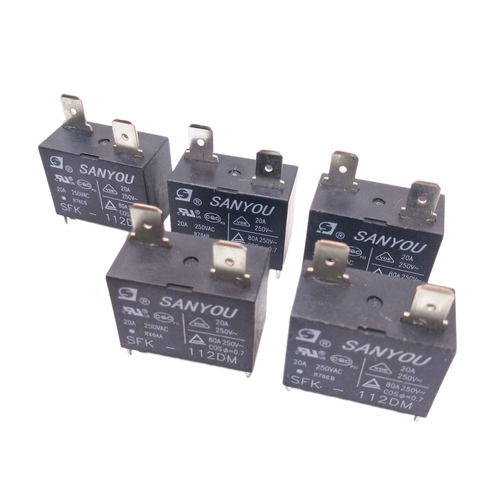 US Stock 5pcs SFK-112DM SFK-112 20A 250VAC DIP-4 Relay
