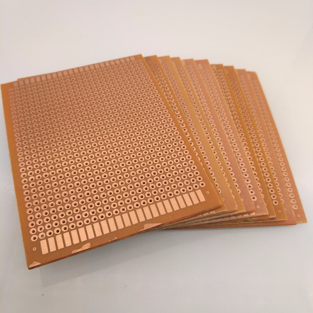 US Stock 10pcs Prototype PCB Universal Bread Board 7 x 9cm Single Side Copper