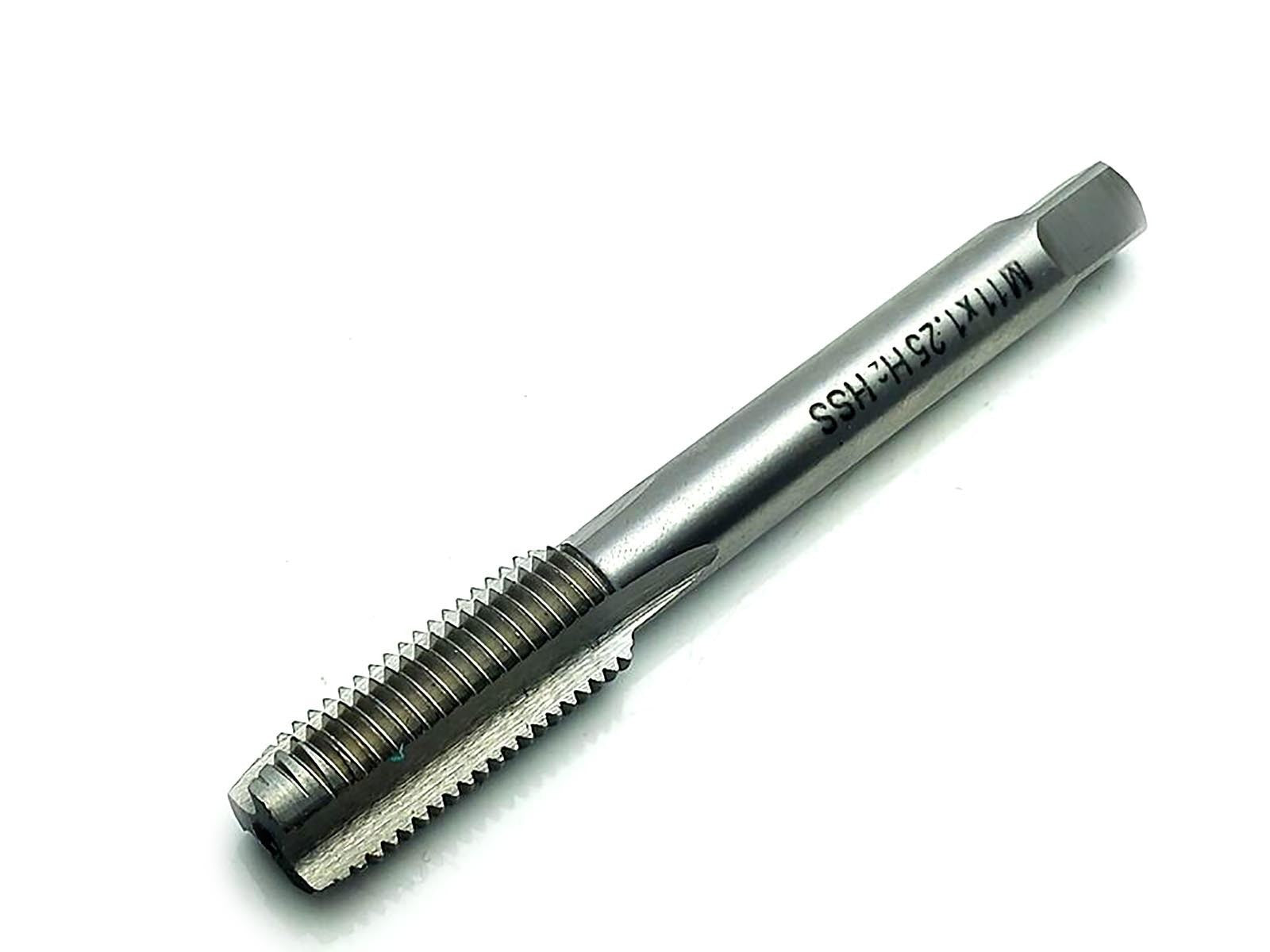 HSS 11mm x 1.25 Metric Tap Right Hand Thread M11 x 1.25mm Pitch