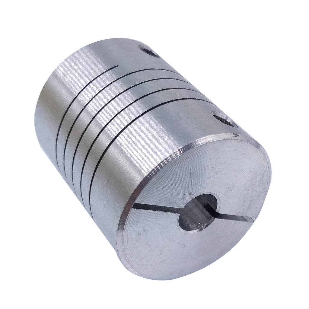AU Stock 6.35 x 9.5mm 1/4" x 3/8" Flexible Shaft Coupling Rigid Coupler D25 L30