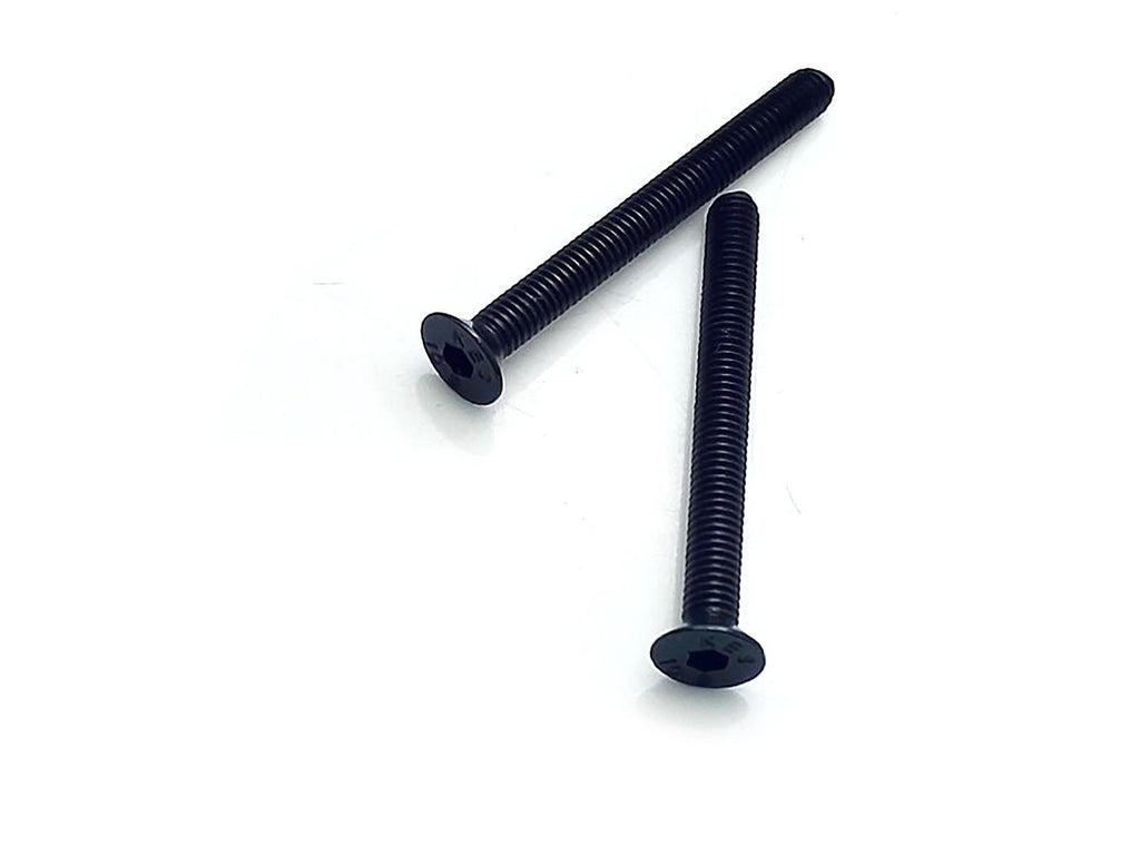 US Stock 50x M3 x 30mm Grade 10.9 Flat Countersunk Hex Socket Bolts Screws Black