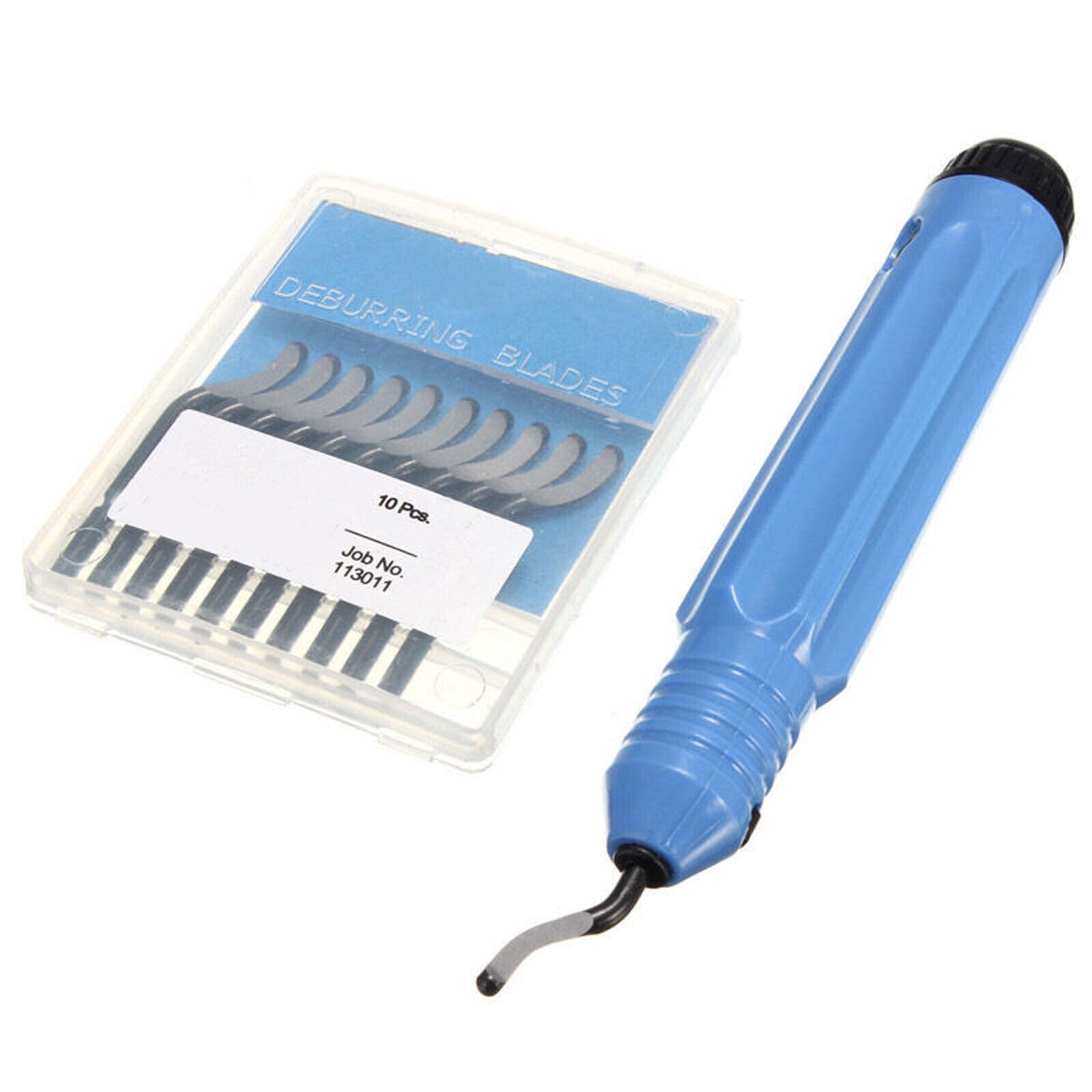 AU Stock 1pc NB1100 Burr Handle With 10 Blades With BS1010 Deburring Tool