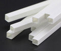 US Stock 10x ABS Styrene Plastic Rectangular Square Tube Model Layout 10mmx9.8"