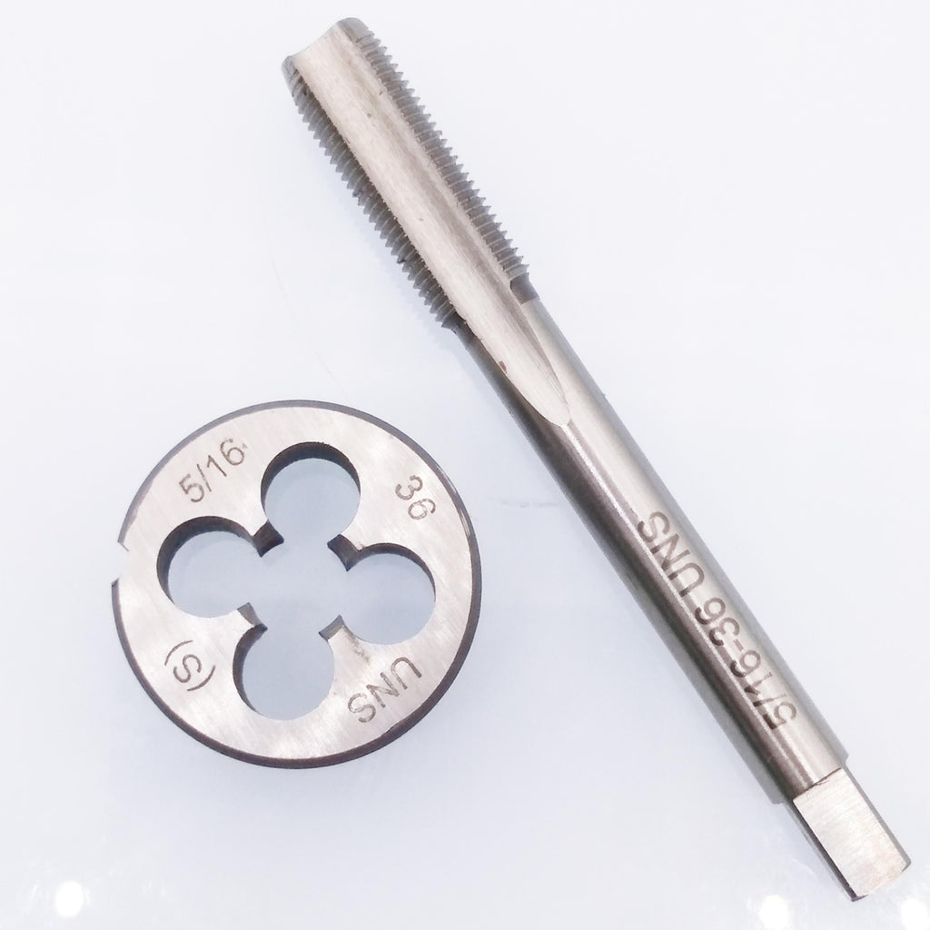 US Stock HSS 5/16-36 UNS Tap & 5/16-36 UNS Die Right Hand