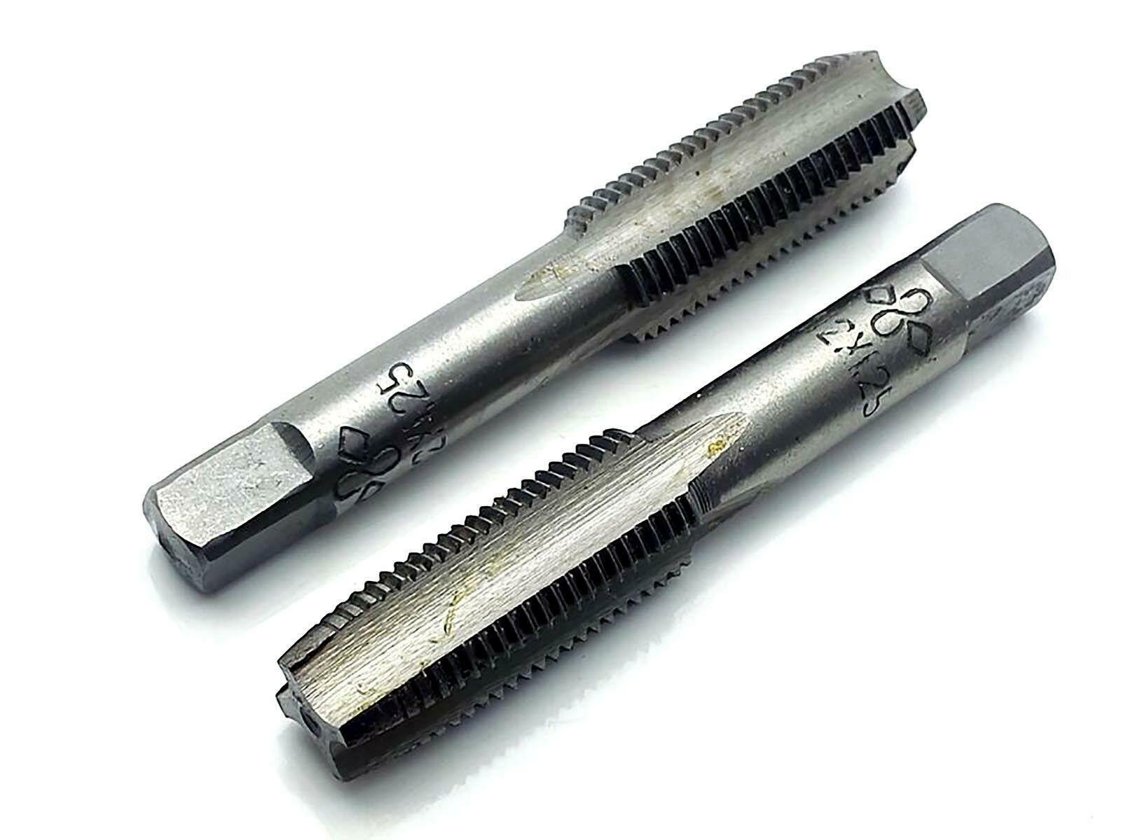 HSS M12 x 1.25mm Taper & Plug Tap & Die Metric Thread Right Hand US Stock