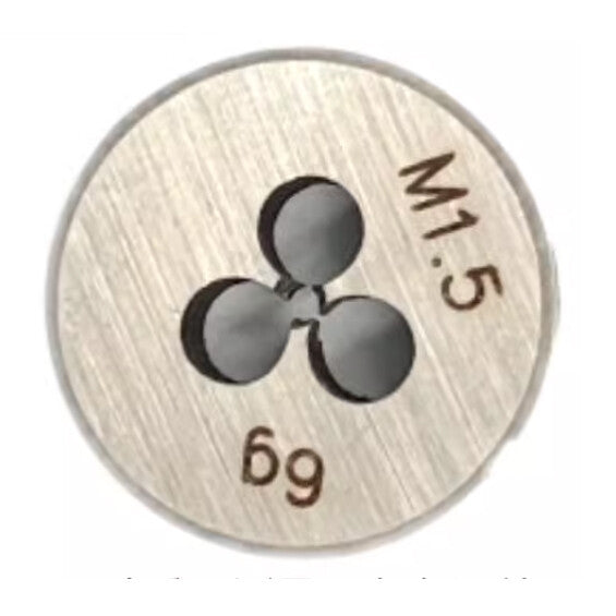 HSS M1.5 x 0.35mm Tap & M1.5 x 0.35mm Die Metric Thread Right Hand
