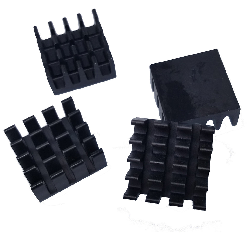 US Stock 10pcs 14 x 14 x 7mm Heat Sink Cooling Aluminum Heatsink CPU IC LED