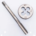 US Stock HSS M7 x 1mm Tap & M7 x 1.0mm Die Metric Thread Right Hand