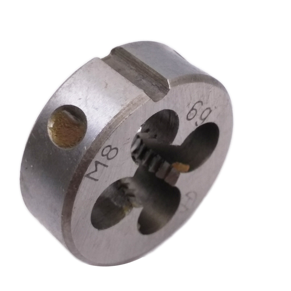 US Stock HSS 8mm x 1.25 Metric Die Right Hand Thread M8 x 1.25mm Pitch