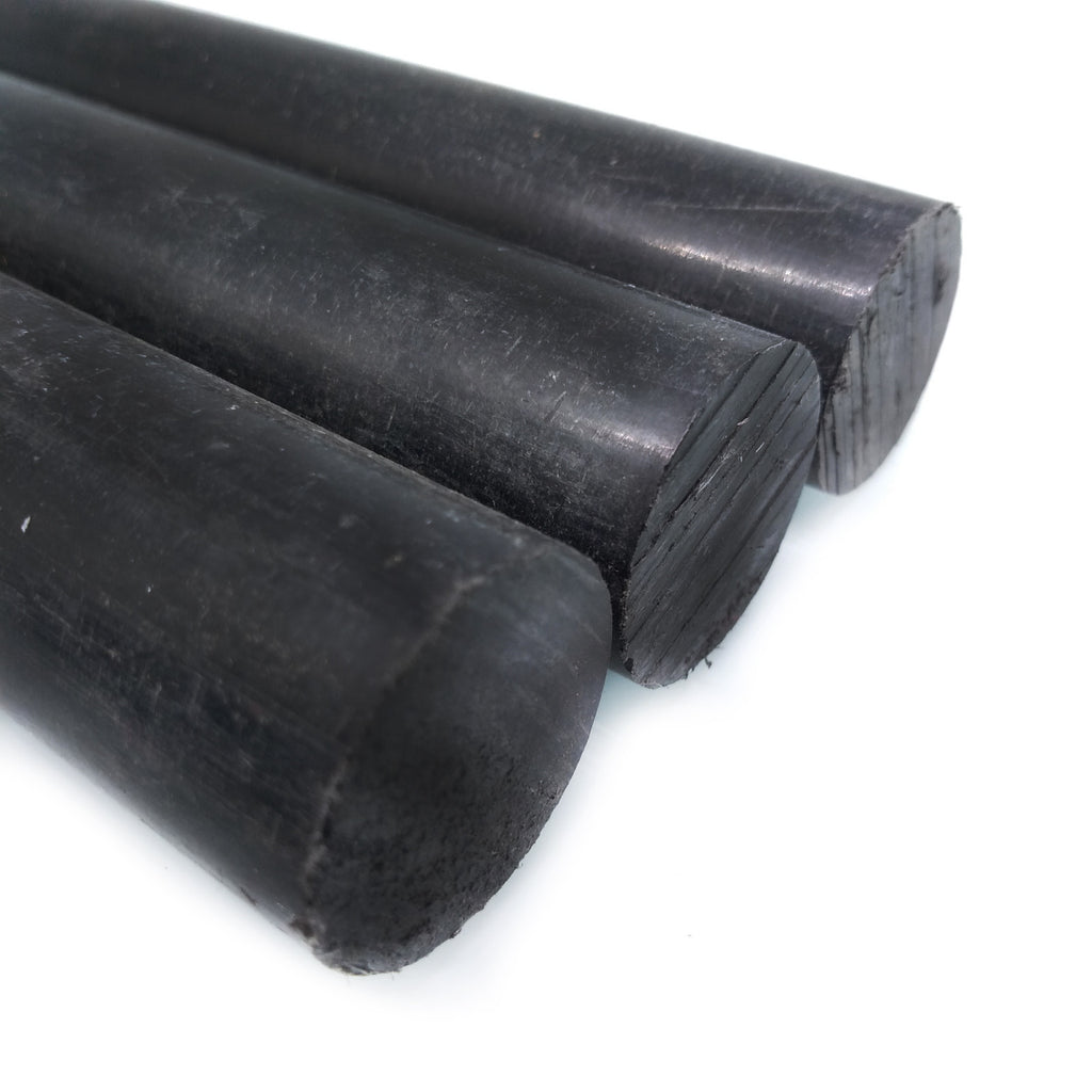 AU Stock 3pcs 27mm ±2% Dia 13" Long PA6 Nylon Round Rod Stick Bar Stock Black
