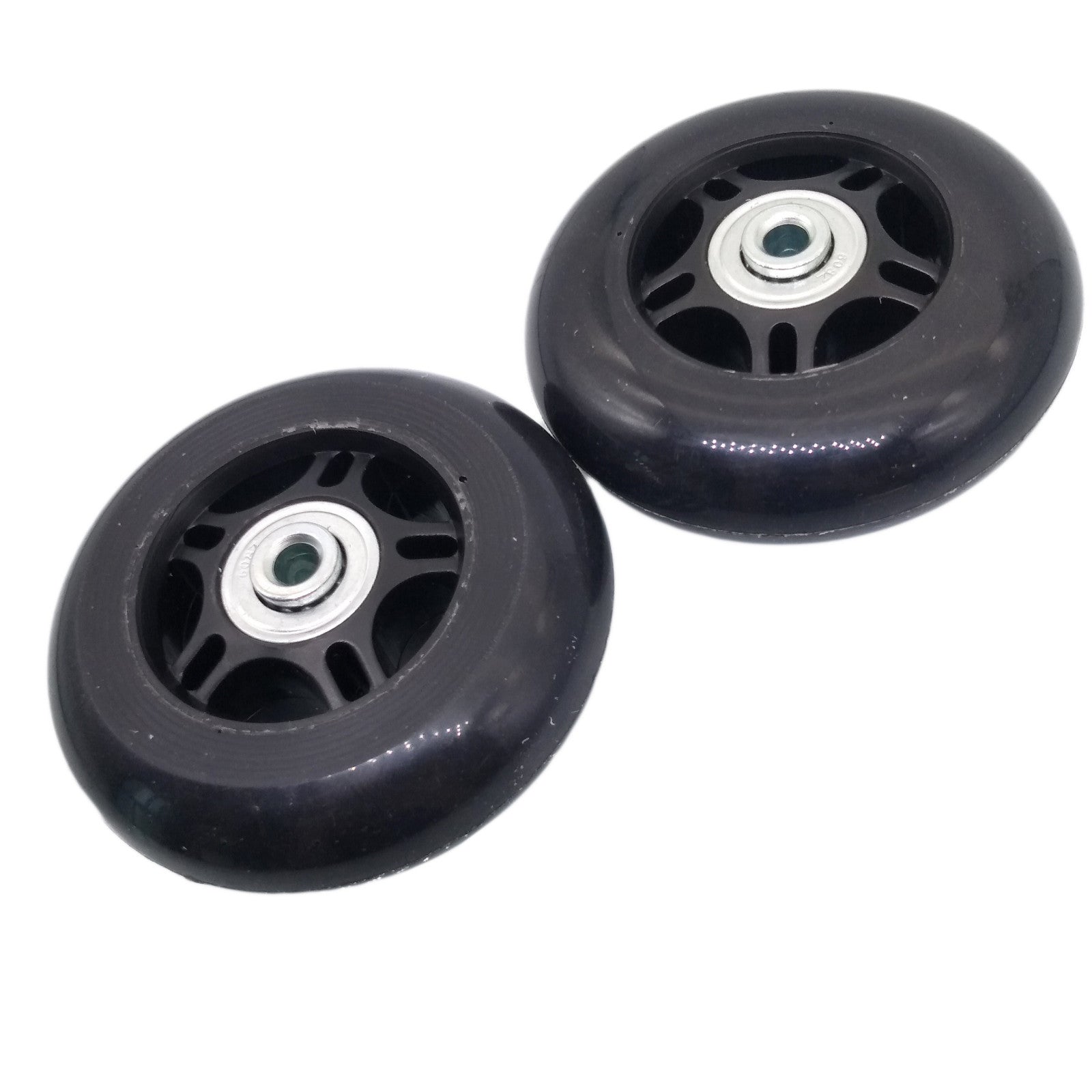 US Stock 2Set OD 78mm Luggage Suitcase Replacement Wheels Axles Repair Wrench