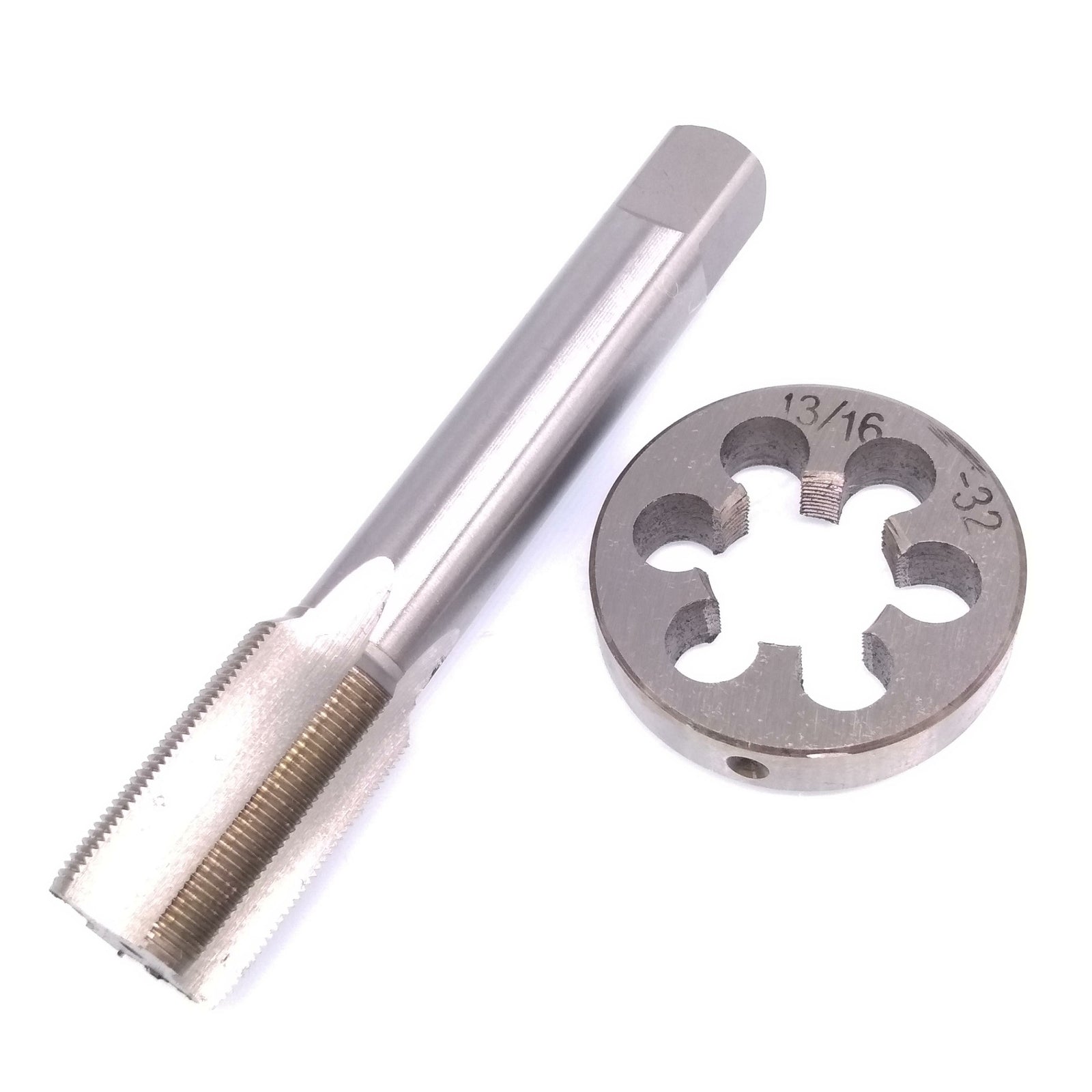 US Stock HSS 13/16-32 UN Tap & 13/16-32 UN Die Right Hand