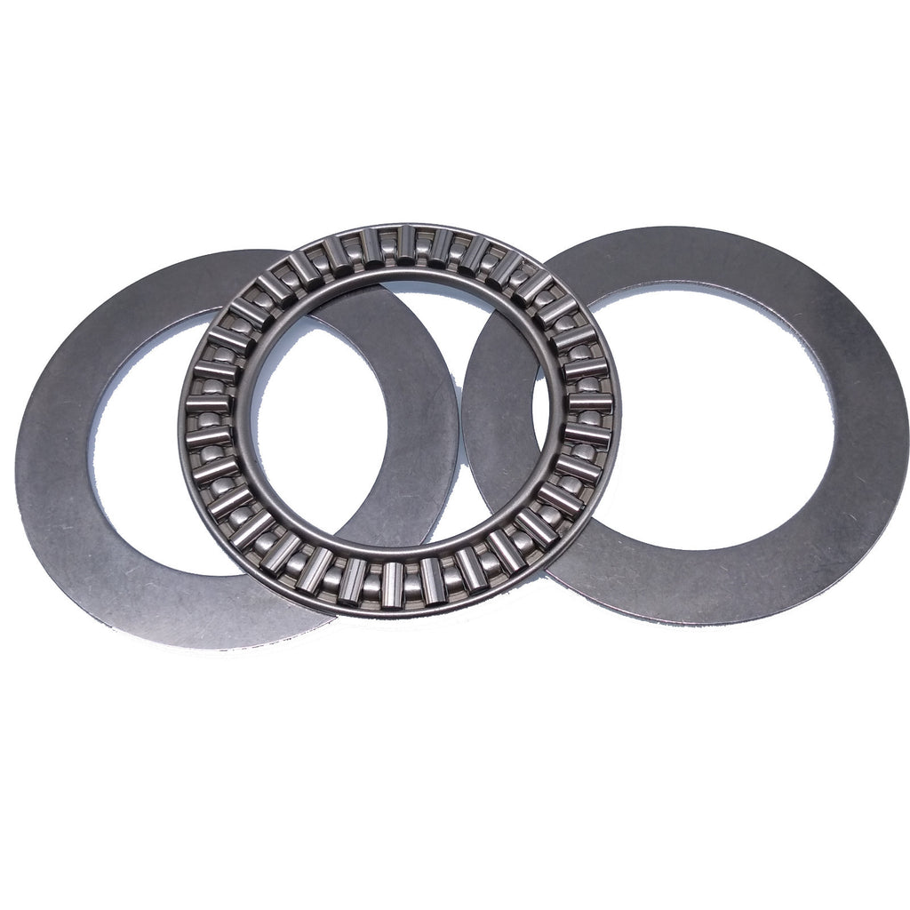 US Stock 2pc AXK4060 Thrust Needle Roller Bearing With Two Washers 40 x 60 x 3mm