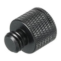 Mic Stand Adapter M10 Female x 3/8 Male Camera Screw Thread Adapter Black