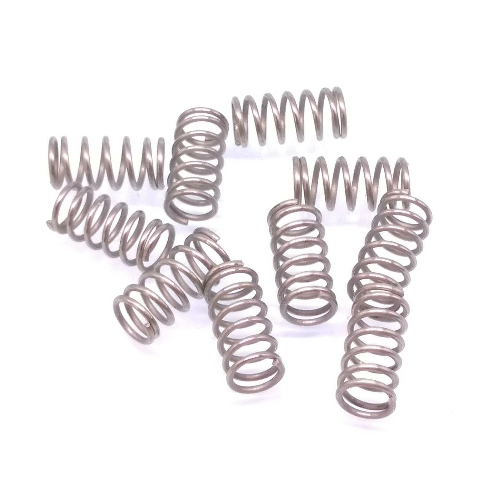 10x 0.6mm Wire Dia Stainless Steel Compression Spring Pressure OD 5mm Length 10