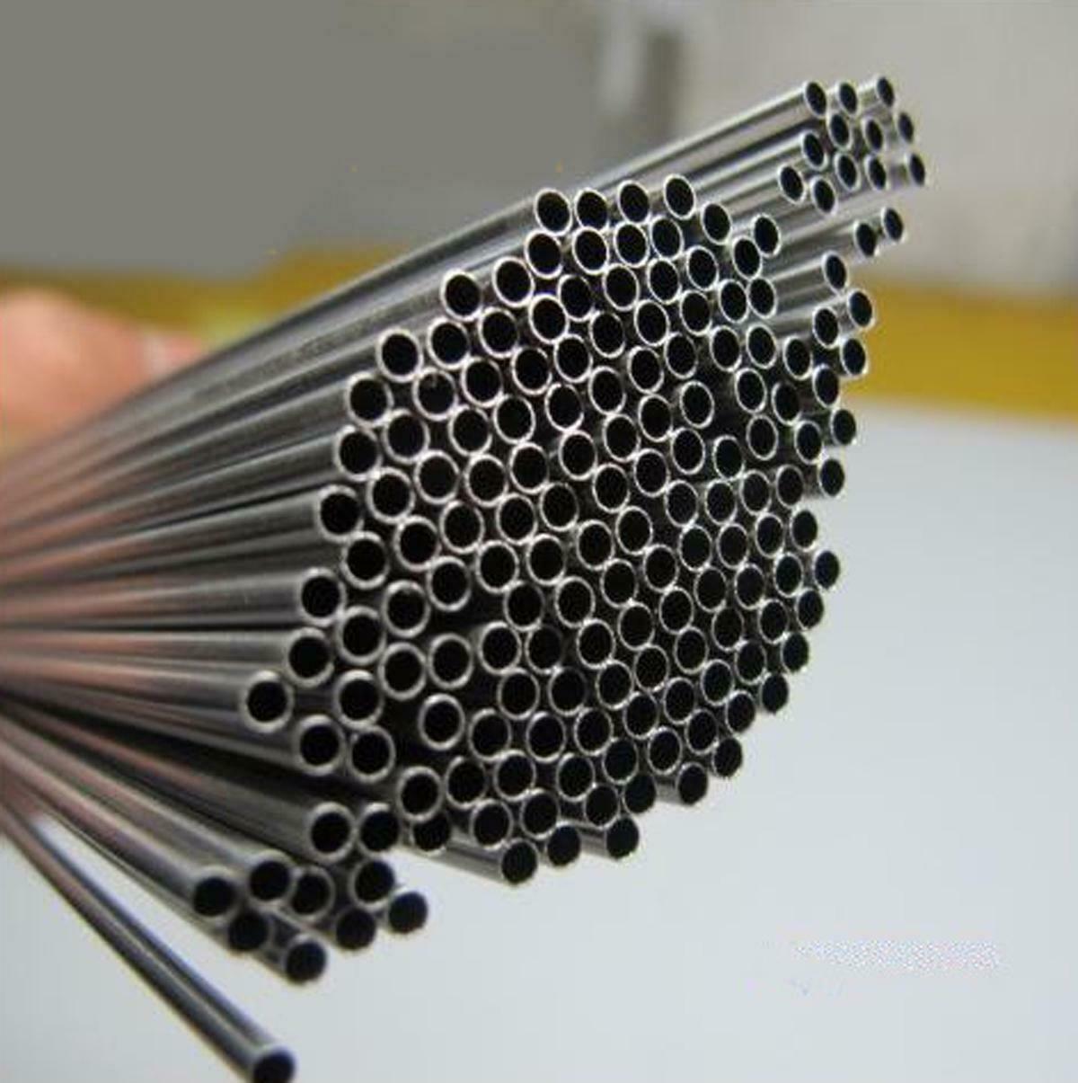 US Stock 2pcs OD 12mm ID 11mm Length 250mm 304 Stainless Steel Capillary Tube