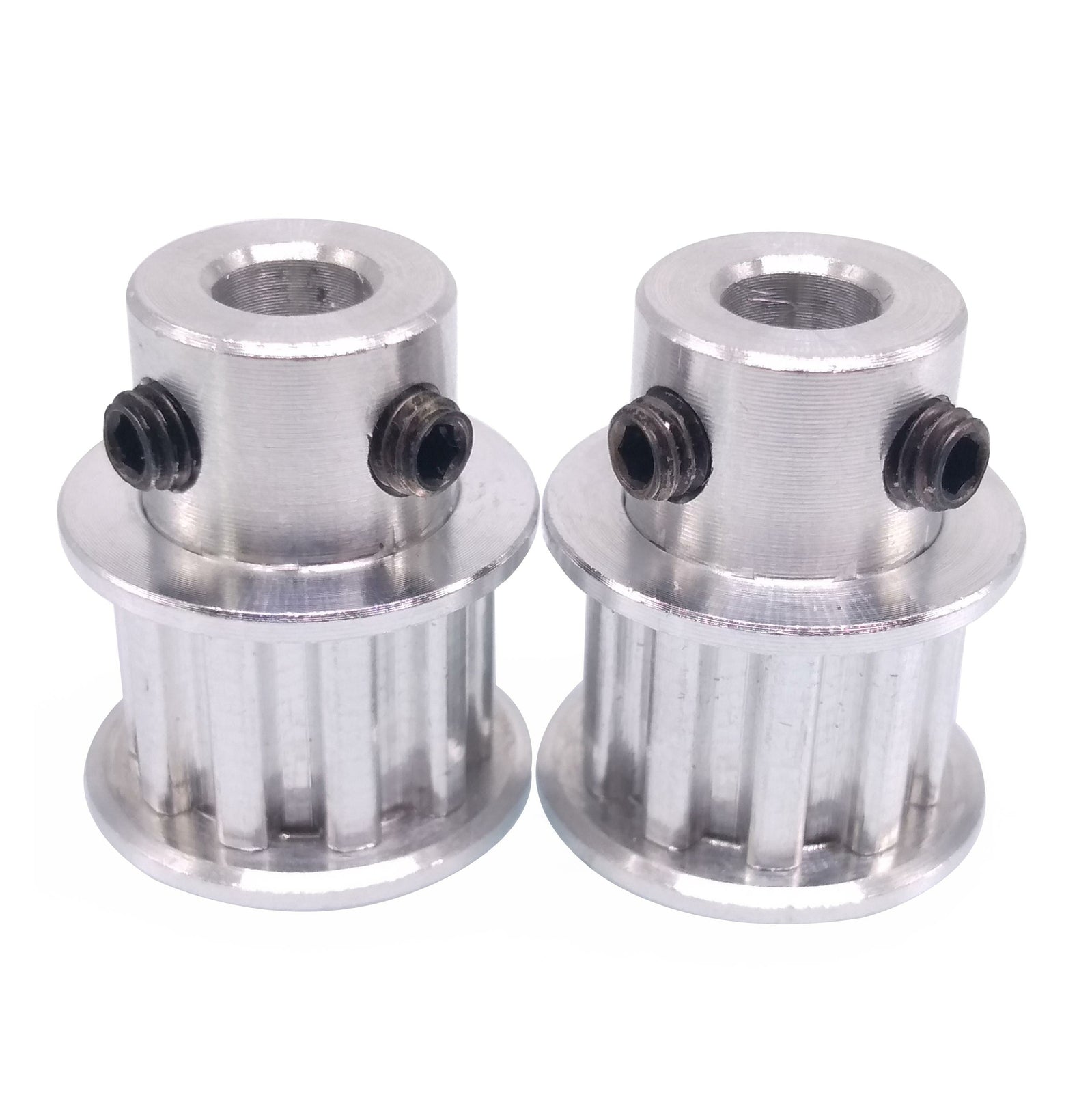 2x XL 10T Timing Belt Pulley Synchronous Wheel 6mm Bore For 10mm Width Belt