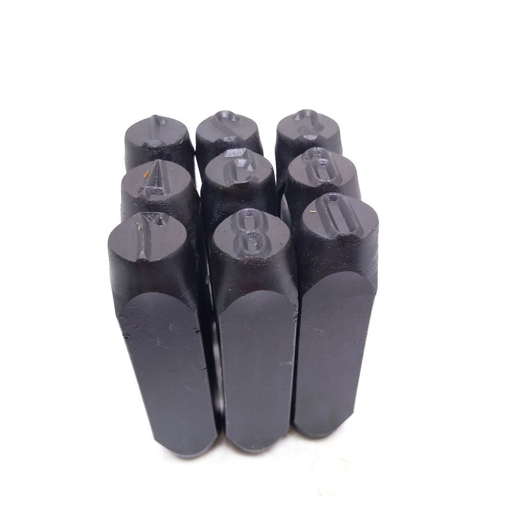 US Stock 36pcs 1/2" 12.5mm Letter & Number Stamp Punch Set Hardened Steel Metal