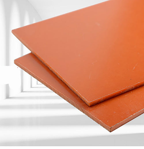 1pc Red Bakelite Phenolic Resin Flat Plate Sheet PCB 3 ±10% x 200 x 250mm