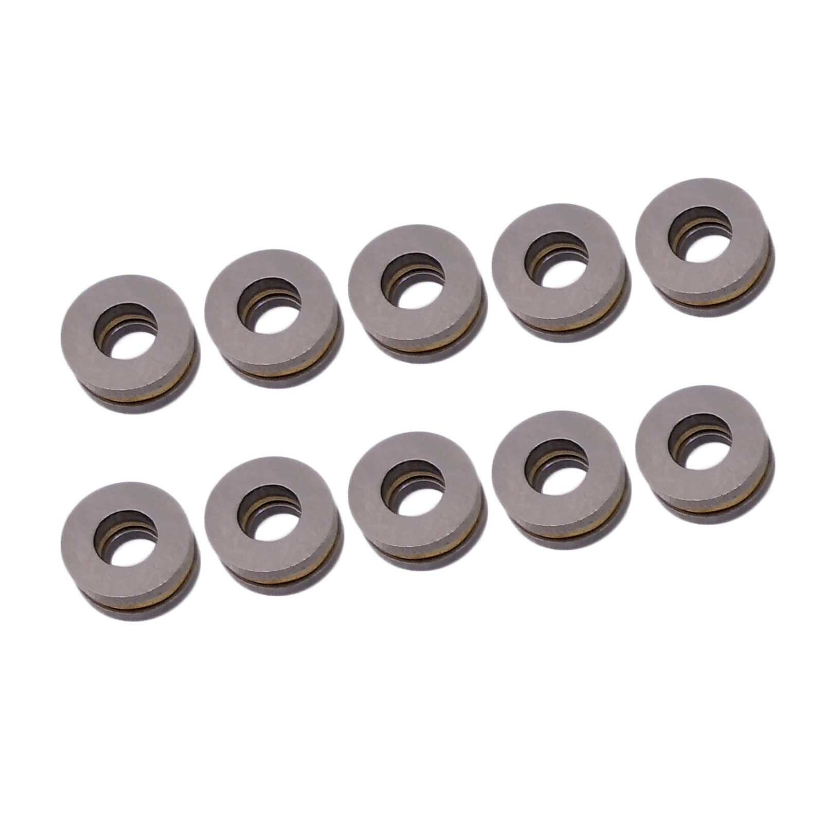 US Stock 10pcs F4-9M Axial Ball Thrust Bearing 3-Parts 4mm x 9mm x 4mm